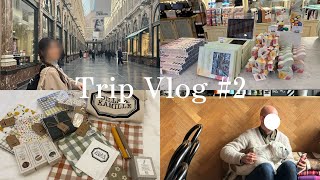 【Trip Vlog】女子大生2人でヨーロッパ行ってきた🤍｜ブリュッセル編🇧🇪｜購入品紹介♡｜旅費節約ごはん🍚｜ヨーロッパ雑貨🎀｜