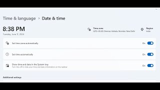 Fix Windows 11 Showing Wrong/Incorrect Time Zone