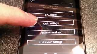 Linphone VoIP SIP Client for WindowsPhone 8