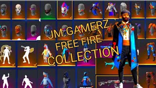 😈😱 Free fire my collection video//Op collection JM.Bhai Ka😉😉