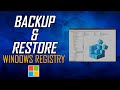 How to Backup and Restore the Windows Registry