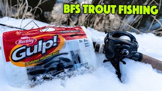 Will Trout Eat GULP Leeches? [BFS Fishing]