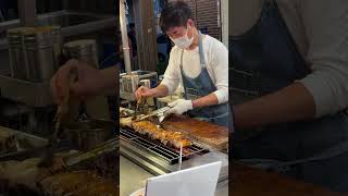 好正點「士林夜市燒烤杏鮑菇」，每天都是大排長龍啦 (Shilin Night Market BBQ Pleurotus eryngii)