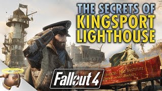 THE SECRETS OF KINGSPORT LIGHTHOUSE - Huge, realistic Fallout 4 custom settlement! | RangerDave