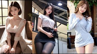 [Ai art] AI绘图, 正妹 | 美女 | 写真集 | girl, Missy, Look book, Ai 룩북Chilloutmix-Ni  #stablediffusion