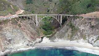 Big Sur, California Drone (July 2020) || Bixby Bridge || Rocky Creek Bridge ||