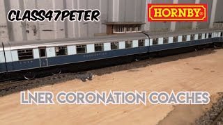 Hornby LNER Coronation Articulated Coaches | Review and Running