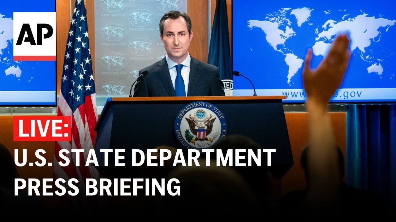 U.S. State Department Press Briefing: 3/14/24 - YouTube