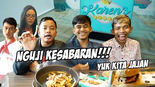 DEDE TONO DUSTIN MAKAN DI KAREN S DINER BIKIN KETAKUTAN YUK KITA JAJAN