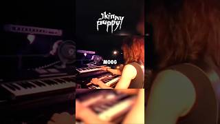 cEven Key's first synthesizer, the Moog Multimoog - Skinny Puppy