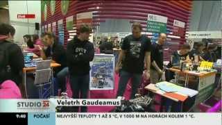 Reportáž ČT24 z veletrhu Gaudeamus (29. 1. 2013)