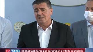 Haziri pret në takim komandantin e ri të Njësisë Elitare të FSK’së në Gjilan -TV VALI-