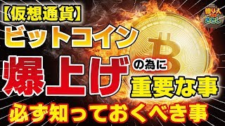 【仮想通貨】ビットコイン爆上げの為に重要な事　必ず知っておくべき事　リップル　イーサリアム【投資家プロジェクト億り人さとし】