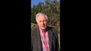 David Dimbleby wishes Blind Veterans UK a happy 100th birthday