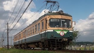 福井鉄道200形203編成（急行色・大型車） 越前武生ゆき 泰澄の里～三十八社通過