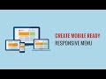 How to Create a Mobile Ready Responsive WordPress Menu