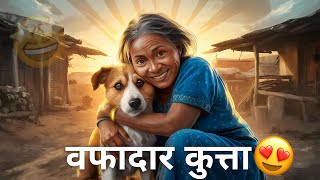 एक वफादार कुत्ते की कहानी | A loyal dog story #story #motivation #ai