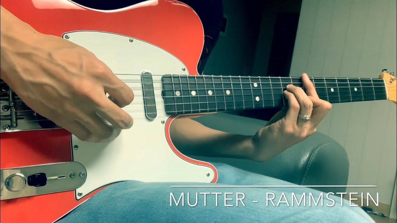 Rammstein - Mutter 【Guitar Cover】 - YouTube