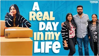 A Real Day In My Life | HIT 2 movie | AkhilaVarun | USA Telugu Vlogs | Tamadamedia