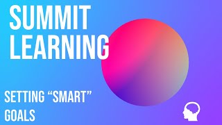 Summit Learning: Setting SMART Goals in the Week Tab