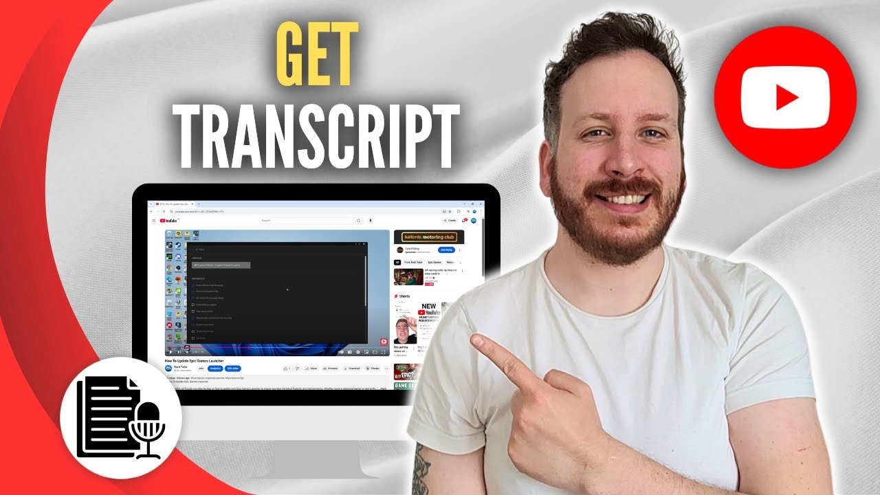 How To Get A Video Transcript From Youtube