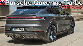 All NEW 2024 Porsche Cayenne Turbo E-Hybrid Coupe GT Pack - FIRST LOOK