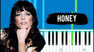 Halsey - honey - Piano Tutorial
