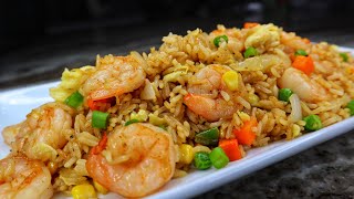 How to Make Shrimp Fried Rice EASY| Chinese Fried Rice Recipe| Better Than Take Out
