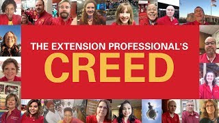 The Extension Professional's Creed by Iowa State University Extension and Outreach