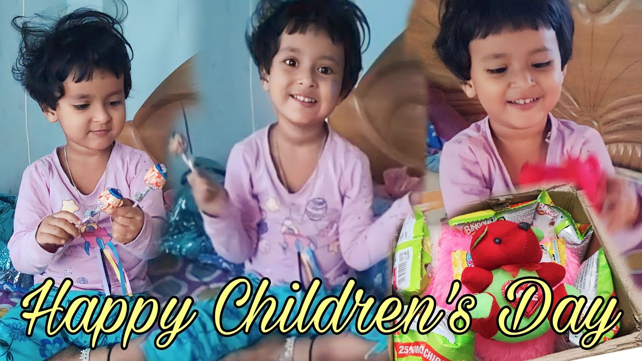 Children's Day Celebration / আজ লগ্নজিতা Children's Day Sarprise Gift ...