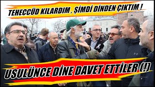 ADAM DİNDEN ÇIKTIM DEDİ ! NİYE ÇIKTIN DİYE SORAN YOK !