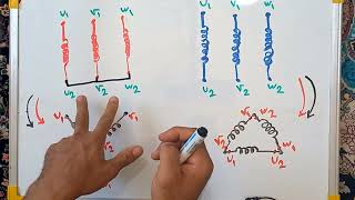 نحوه سربندی الکتروموتور | سربندی موتور ستاره مثلث