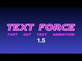Text Force for After Effects v1.5