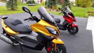 Kymco Xciting R 500i and Downtown  300i comp. Part