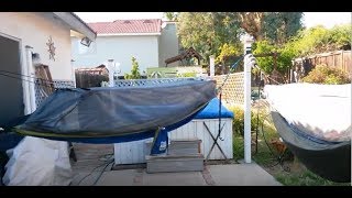 DIY Hammock ridgeline Installation part 1