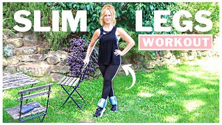 10 Minute Slimming And Toning Leg Workout | Ankle Weights!