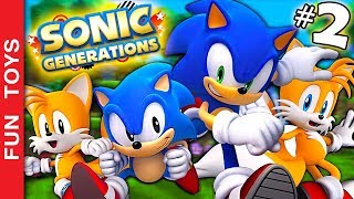 SONIC GENERATIONS #2 🔵 Libertamos Knuckles nos 2 atos de Sky Sanctuary e fizemos um desafio com ele