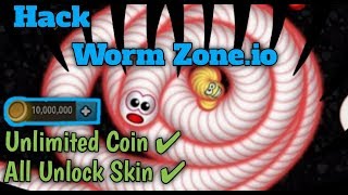 Worm Zone.io Mod hack Coins Unlimited no root !!!!