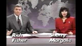 WJBK TV TV 2 Eyewitness News at 6pm Detroit December 17, 1991