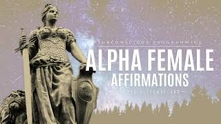 Alpha Female Affirmations, Female Voice / Victory, Goddess Athena / Confidence, Success