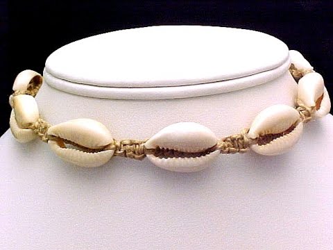 How to Put or Insert Cowrie Shells Onto Hemp Macrame Necklaces or Bracelets How to Put or Insert Cowrie Shells Onto Hemp Macrame Necklaces or Bracelets