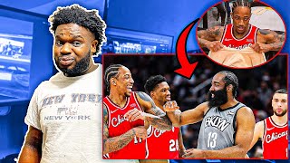 Lakers Fan Reacts To NETS at BULLS | FULL GAME HIGHLIGHTS | January 12, 2022 #bulls #nets