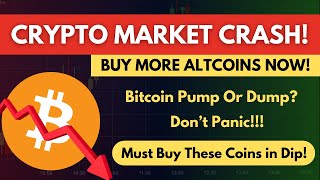 Crypto Market Crash: Best Time For Buy Altcoins!