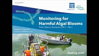 Monitoring Harmful Algal Blooms: a YSI Webinar (1)