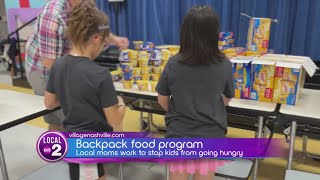 On A Good Note: Backpack food program