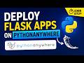Host & Deploy Your Python Flask App on PythonAnywhere for FREE