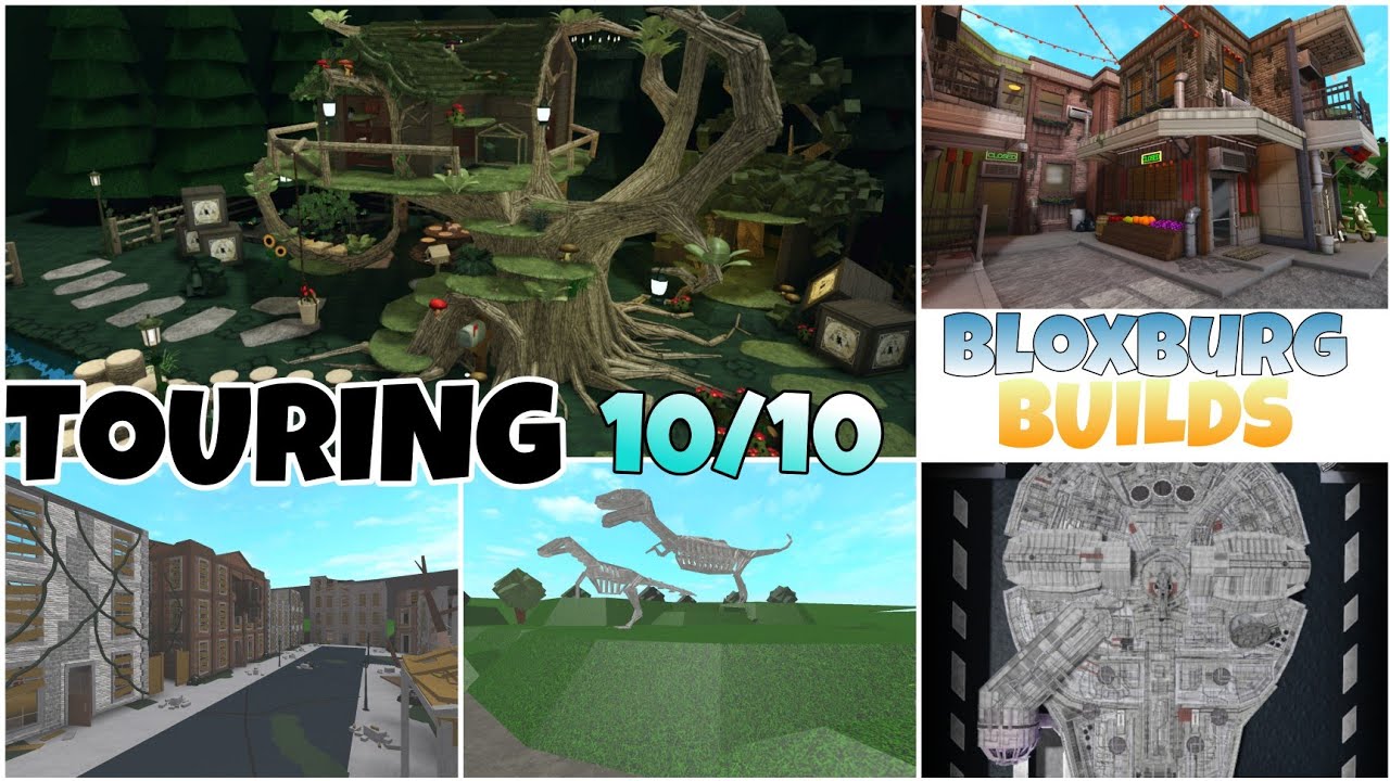 Touring 10/10 Best Builds On BLOXBURG! | Roblox - YouTube