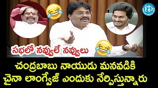 YSRCP Leader Madhusudan Reddy Hilarious speech in Assembly | AP Assembly Sessions 2019 | iDream News