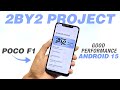 POCO F1 - 2by2 Project - Android 15 Rom - Good Performance - Full Detailed Review