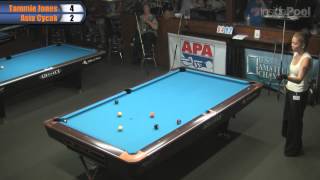 Asia Cycak vs, Tammie Jones APA US Amateur Championships at Strokers Billiards